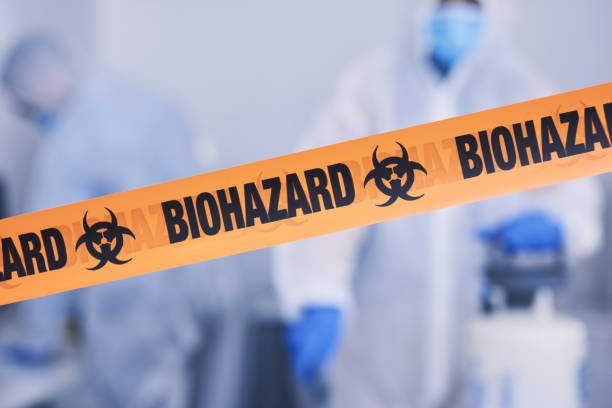 Professional Biohazard technician working in Hamburg, AR